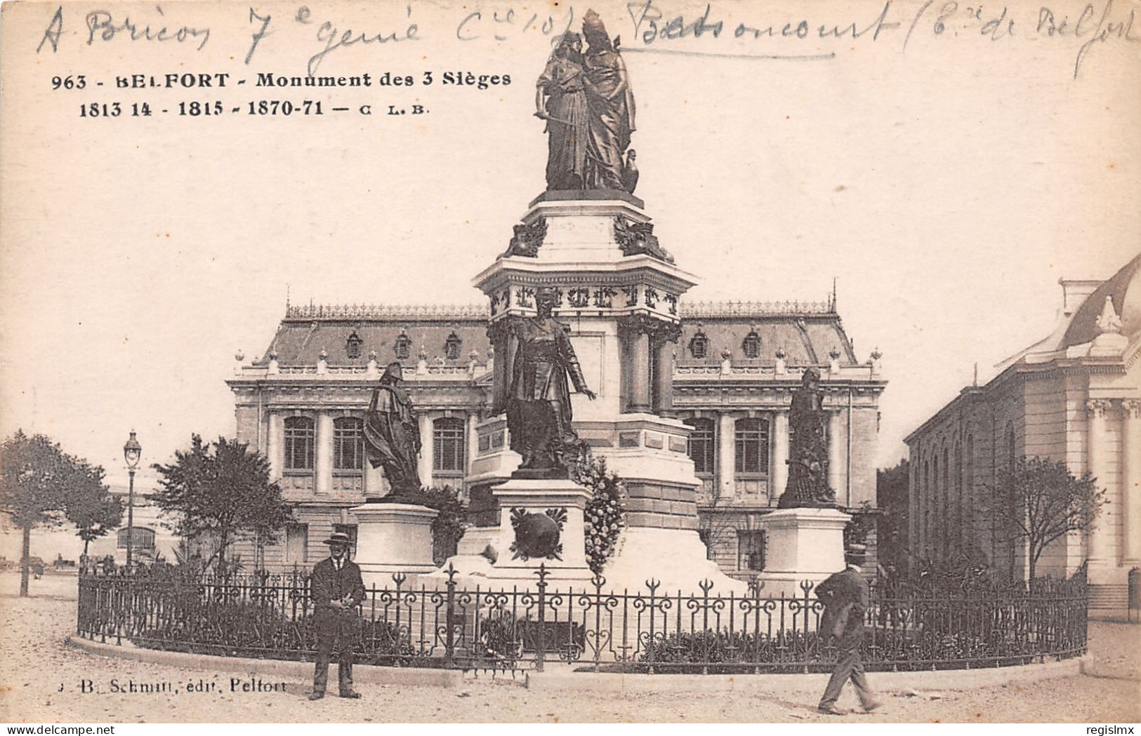 90-BELFORT-N°T1172-H/0123 - Belfort - Stadt