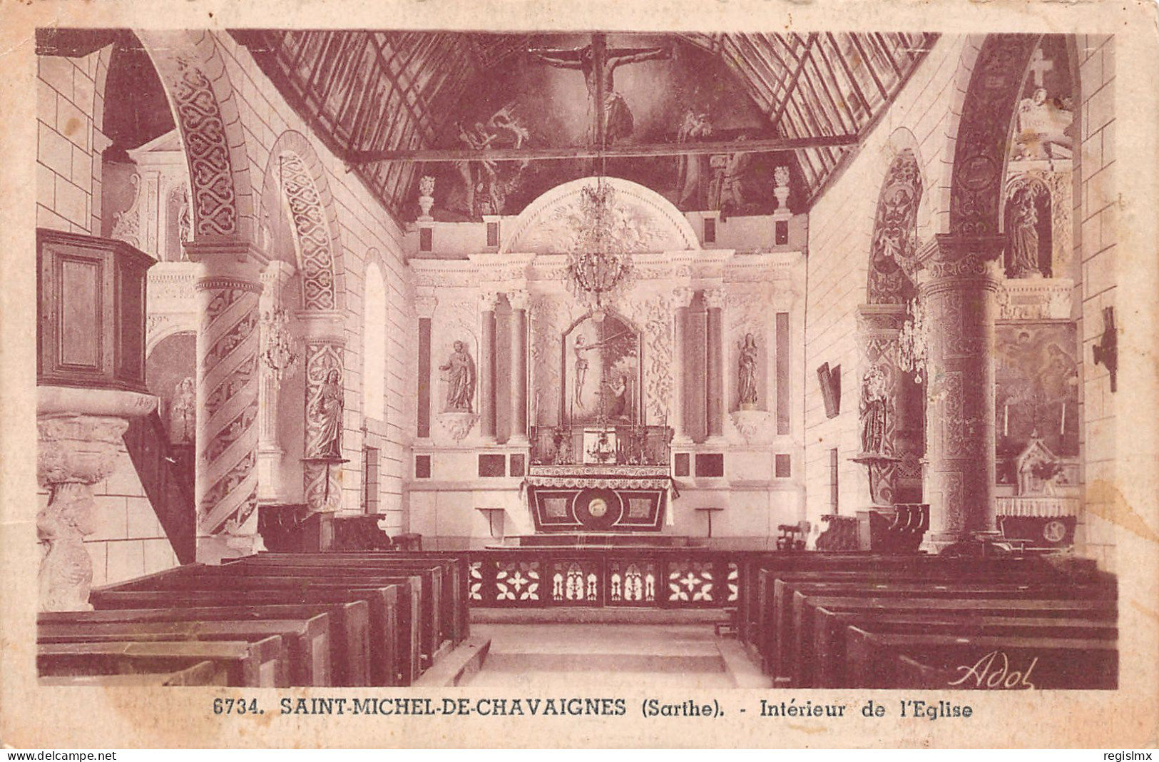 72-SAINT MICHEL DE CHAVAIGNES-N°T1172-F/0217 - Altri & Non Classificati