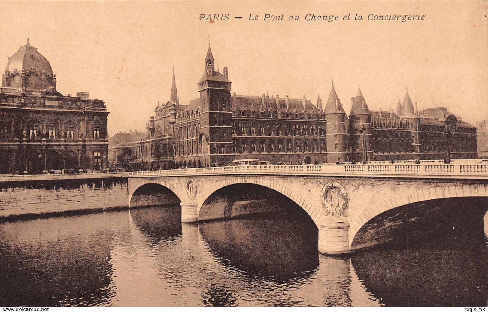 75-PARIS LE PONT AU CHANGE ET LA CONCIERGERIE-N°T1172-F/0103 - Altri & Non Classificati