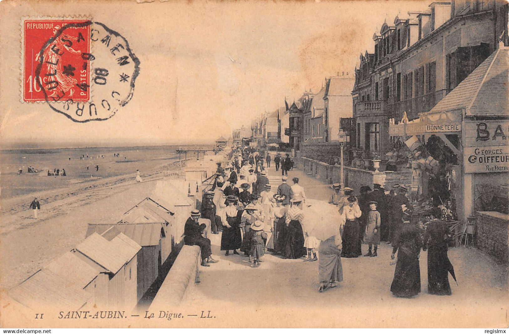 14-SAINT AUBIN SUR MER-N°T1173-B/0161 - Saint Aubin