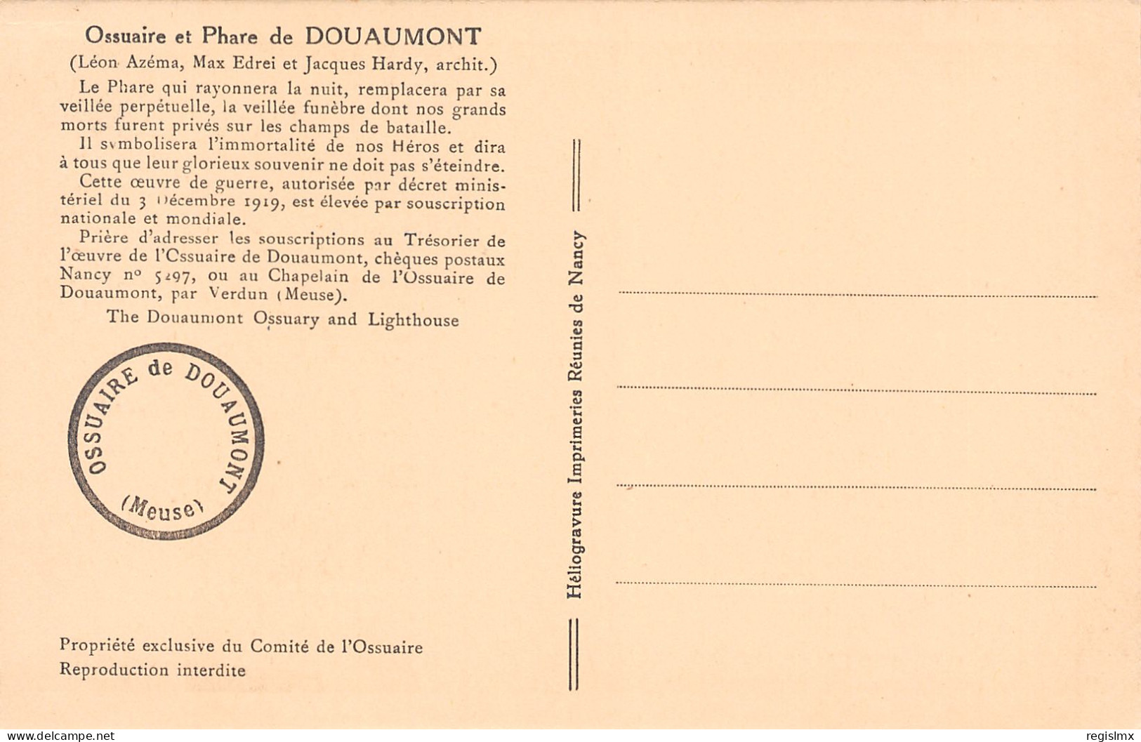 55-DOUAUMONT-N°T1173-A/0067 - Douaumont