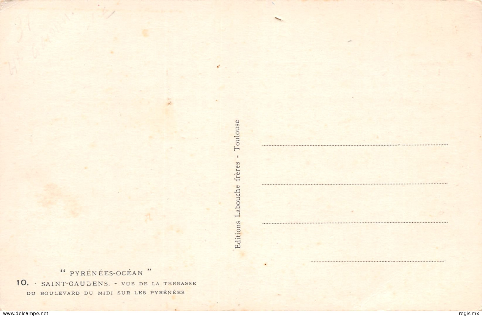 31-SAINT GAUDENS-N°T1172-H/0307 - Saint Gaudens