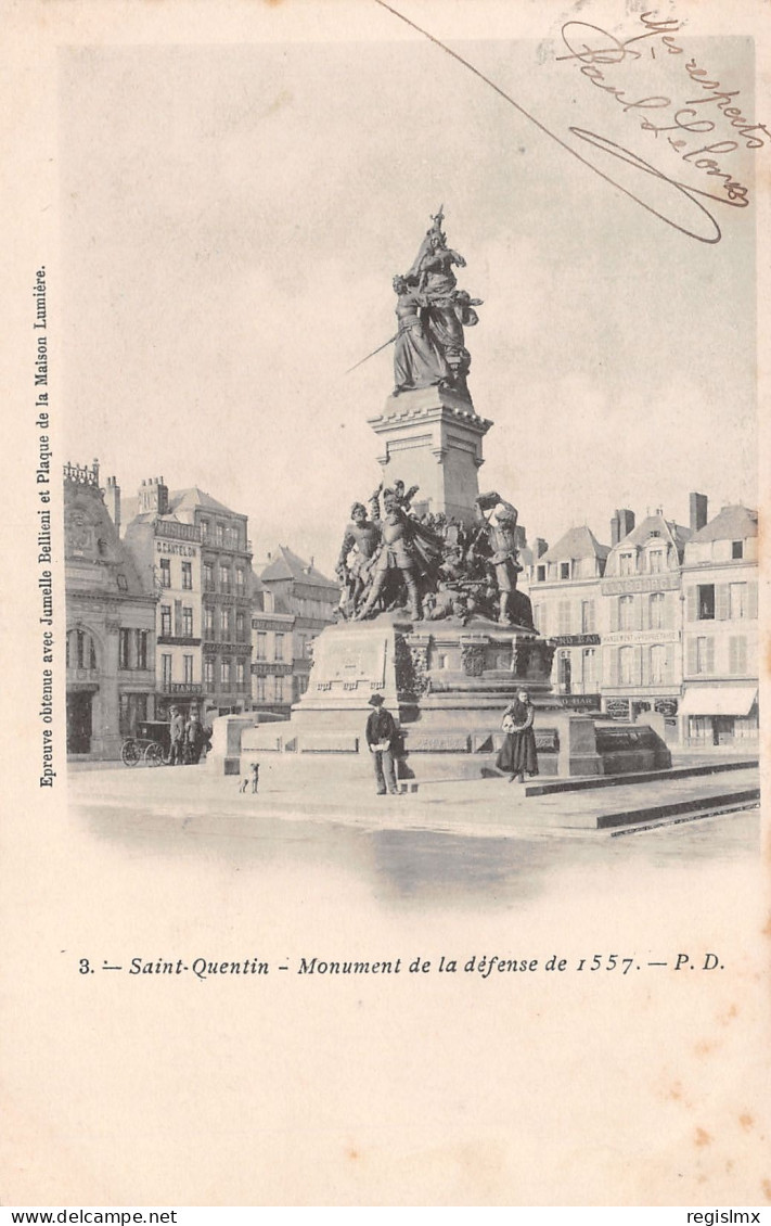02-SAINT QUENTIN-N°T1173-D/0333 - Saint Quentin