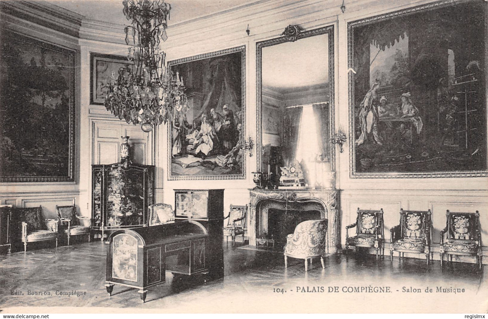 60-COMPIEGNE LE PALAIS-N°T1173-D/0049 - Compiegne