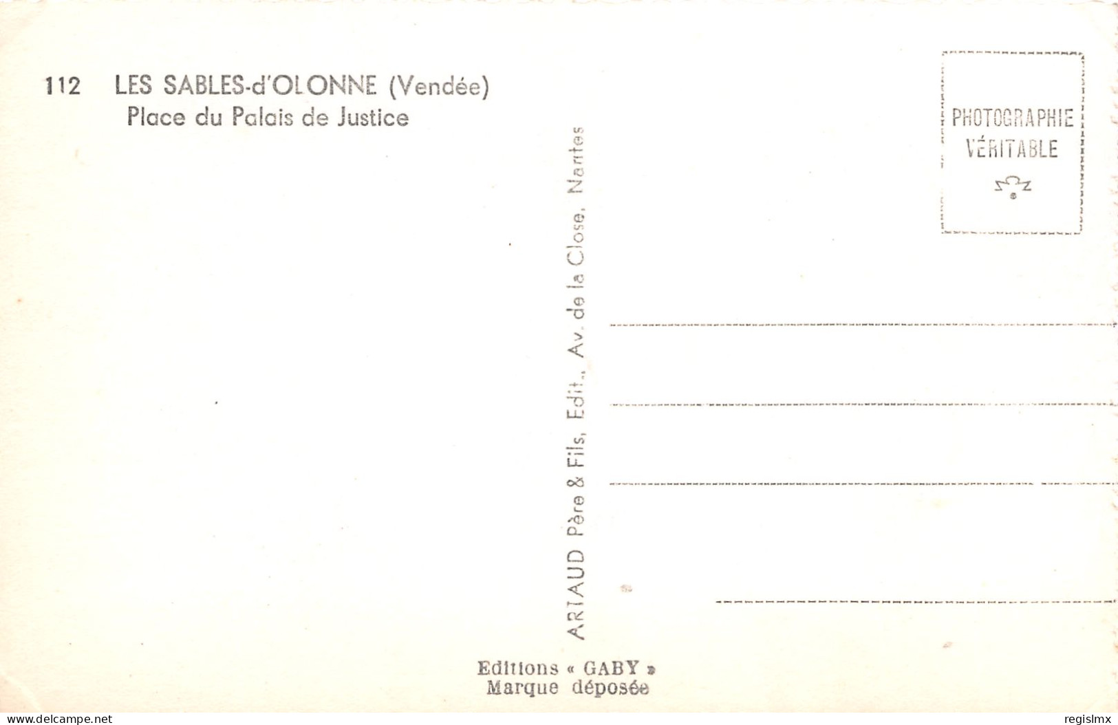85-LES SABLES D OLONNE-N°T1173-C/0345 - Sables D'Olonne