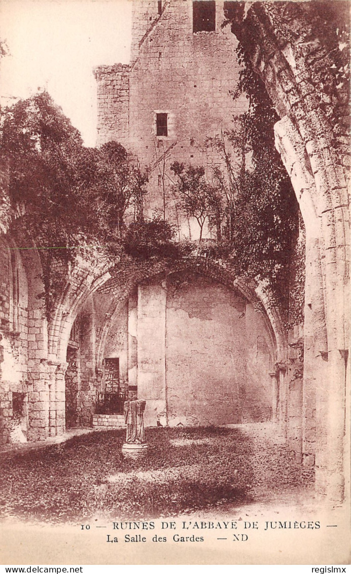 76-JUMIEGES ANCIENNE ABBAYE-N°T1173-C/0265 - Jumieges