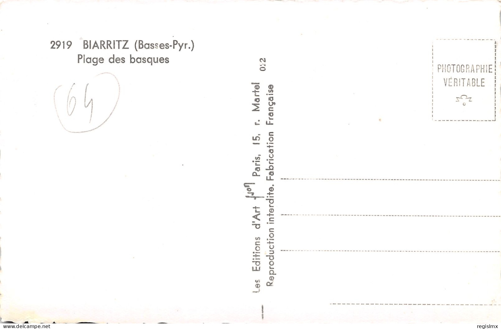 64-BIARRITZ-N°T1173-H/0071 - Biarritz