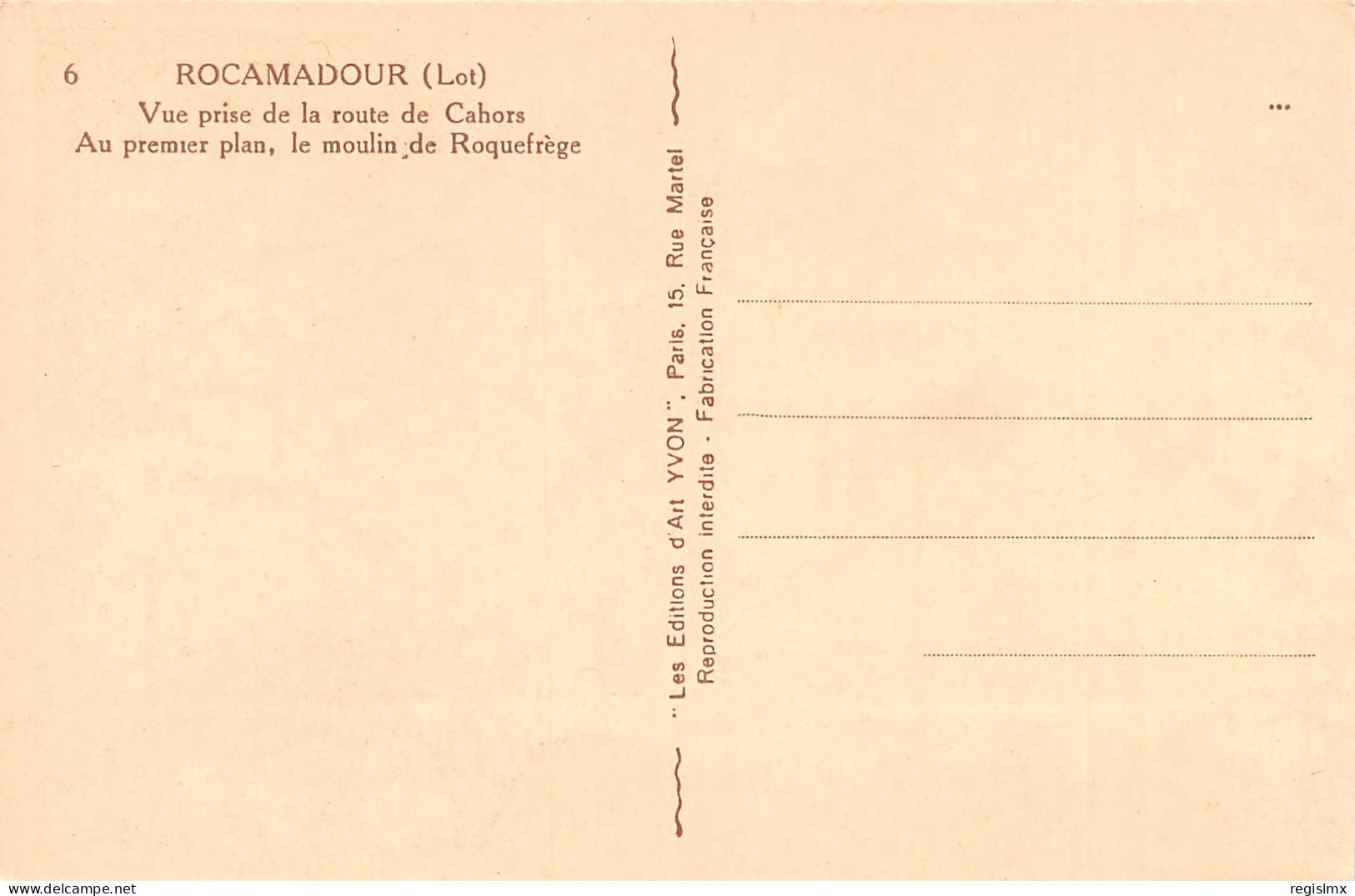 46-ROCAMADOUR-N°T1173-G/0005 - Rocamadour
