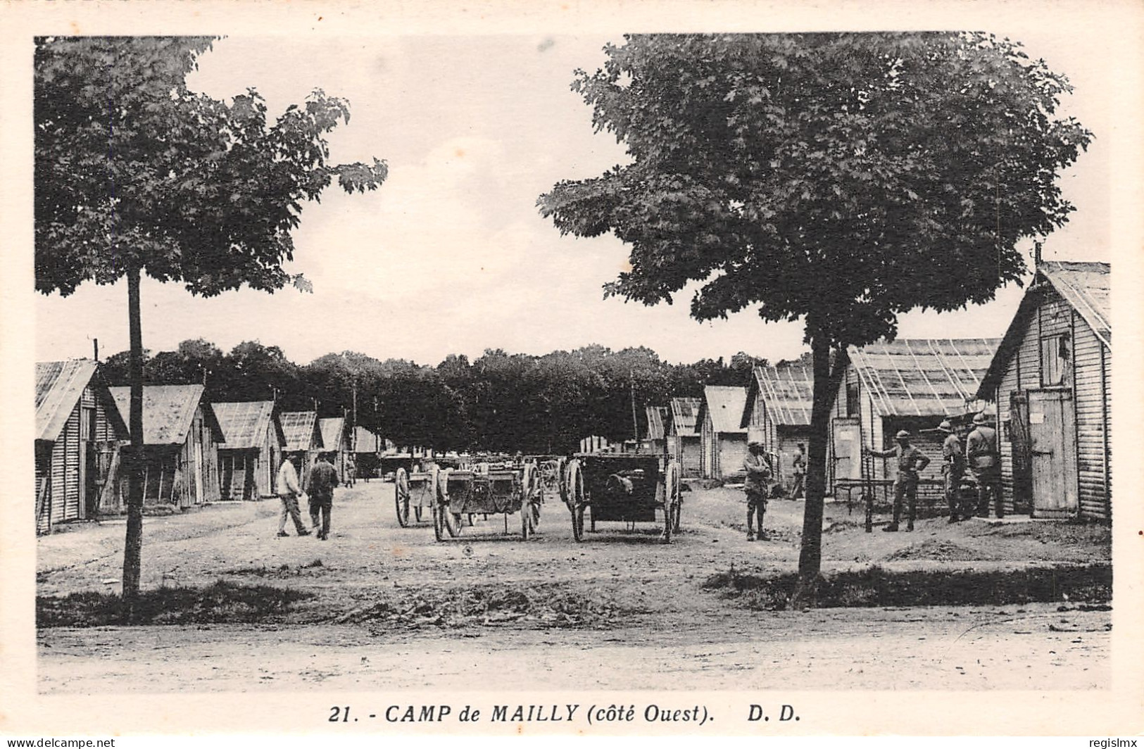 10-CAMP DE MAILLY-N°T1173-F/0161 - Other & Unclassified