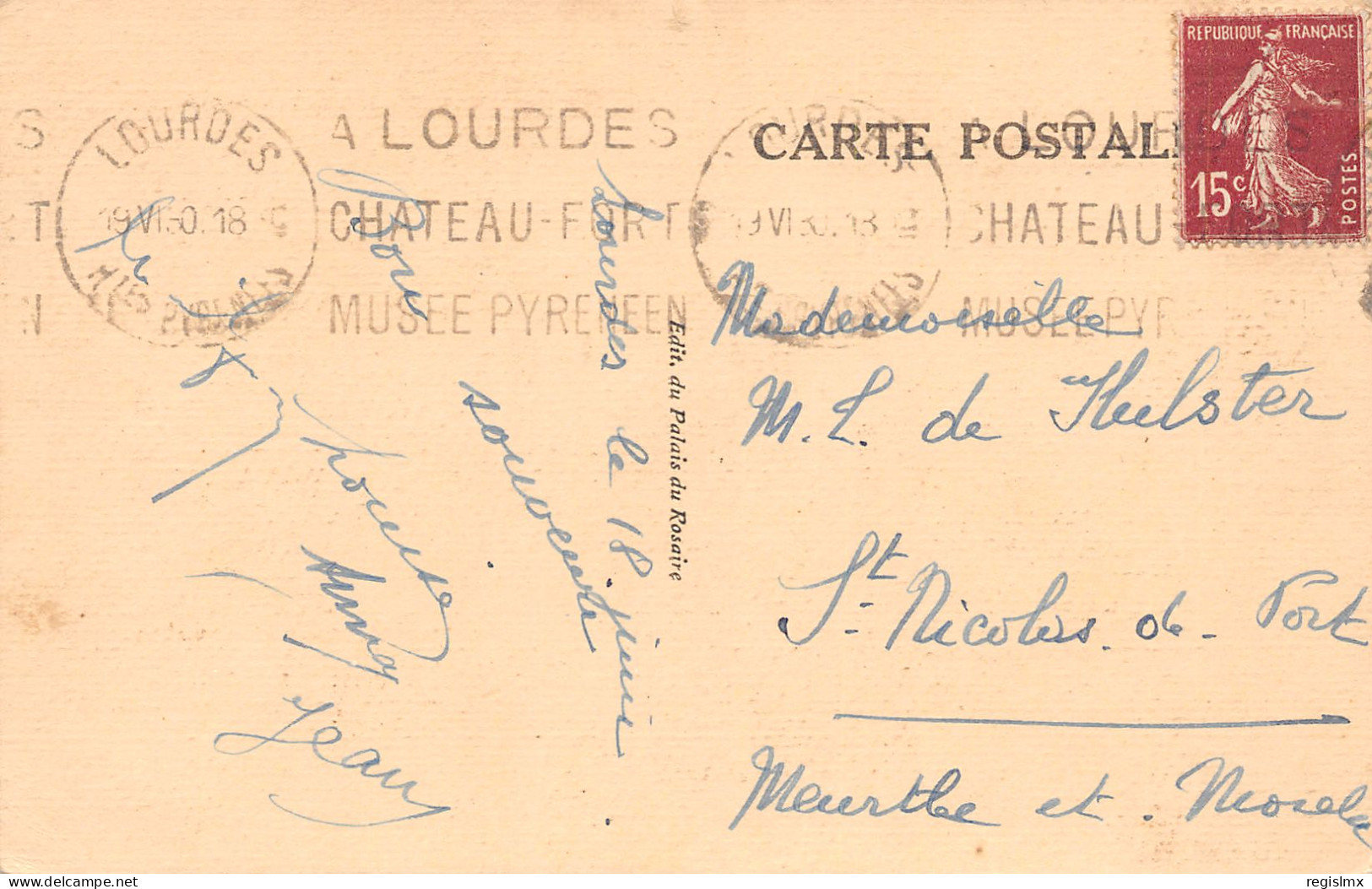 65-LOURDES-N°T1174-A/0307 - Lourdes