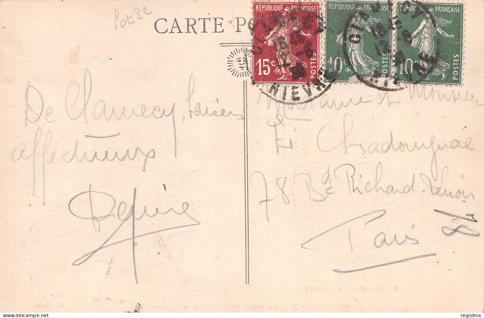 58-CLAMECY-N°T1174-E/0173 - Clamecy