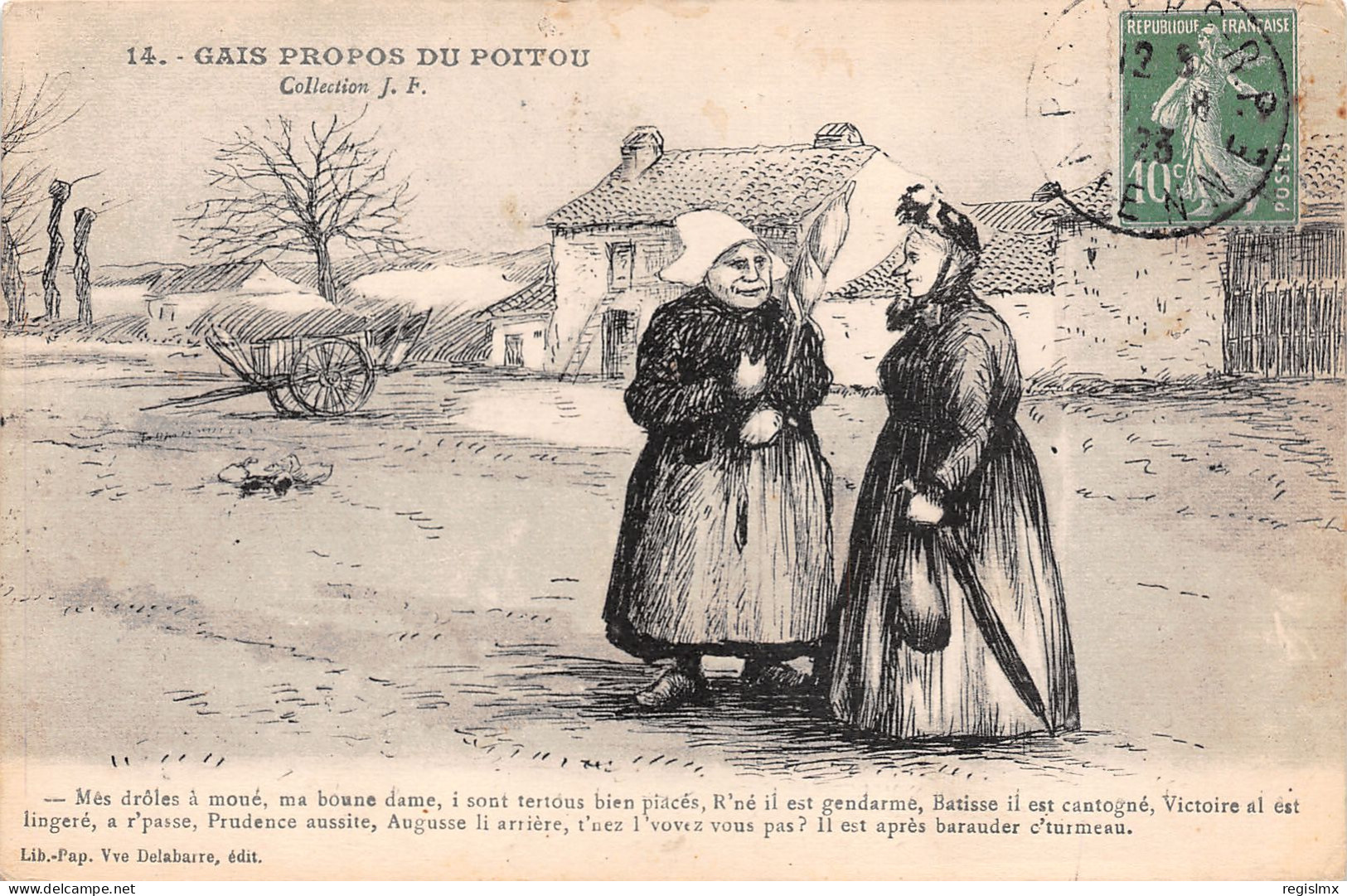 86-POITOU FOLKLORE-N°T1174-C/0367 - Other & Unclassified