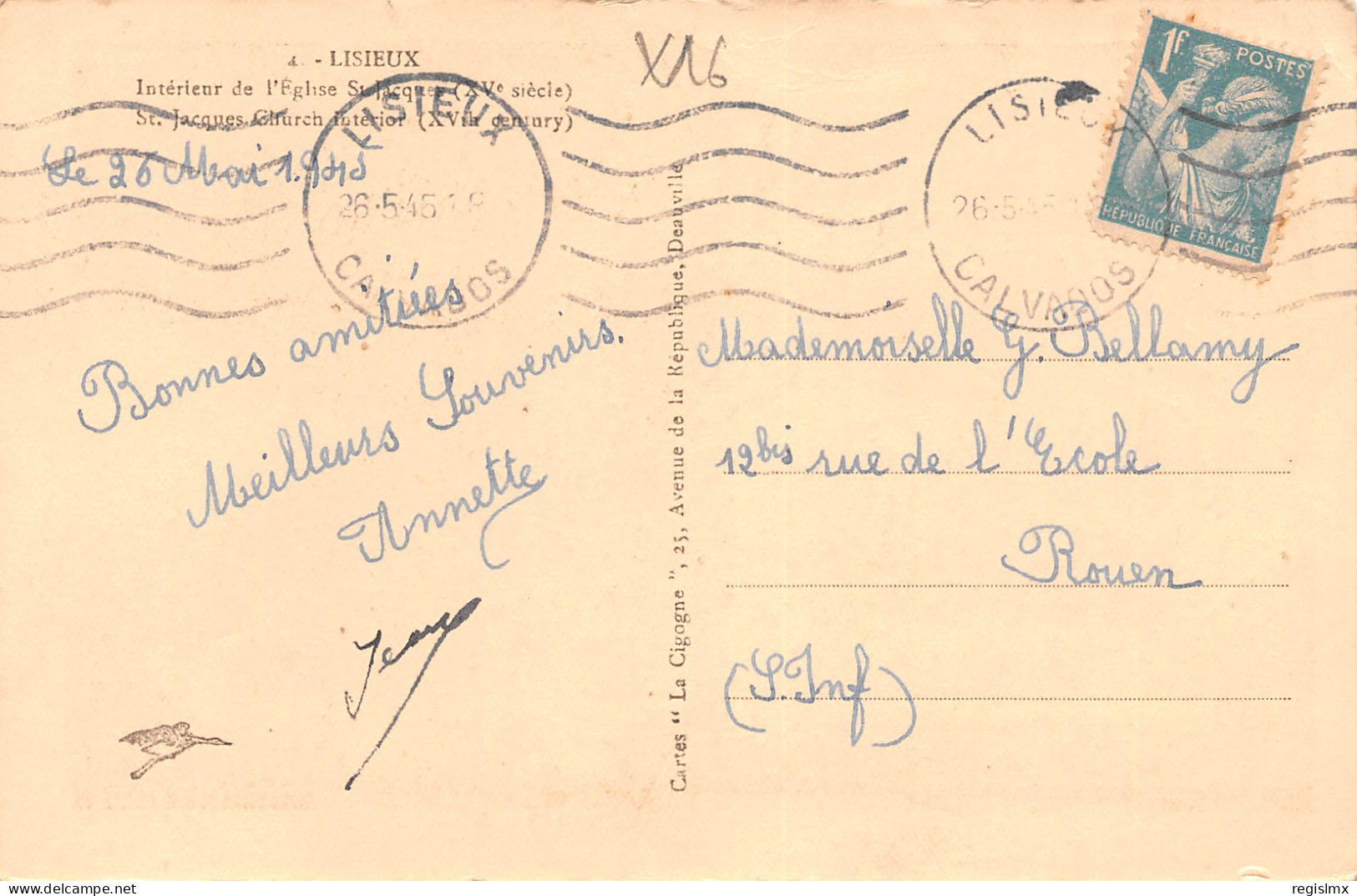 14-LISIEUX-N°T1174-C/0239 - Lisieux