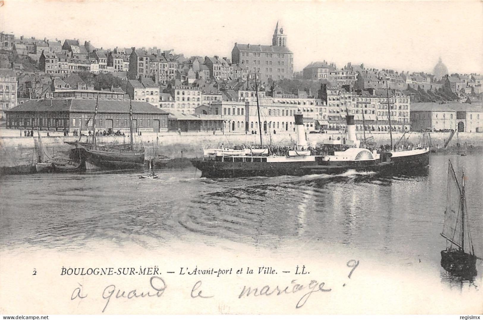 62-BOULOGNE SUR MER-N°T1174-C/0137 - Boulogne Sur Mer