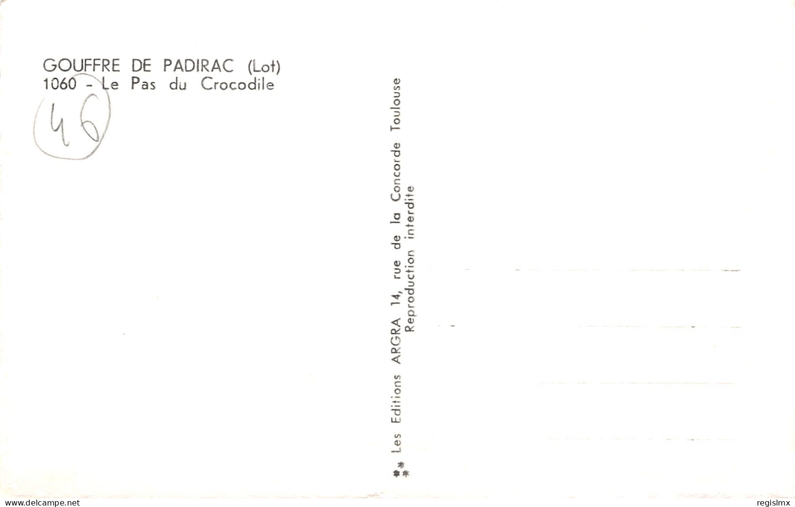 46-PADIRAC-N°T1175-B/0273 - Padirac