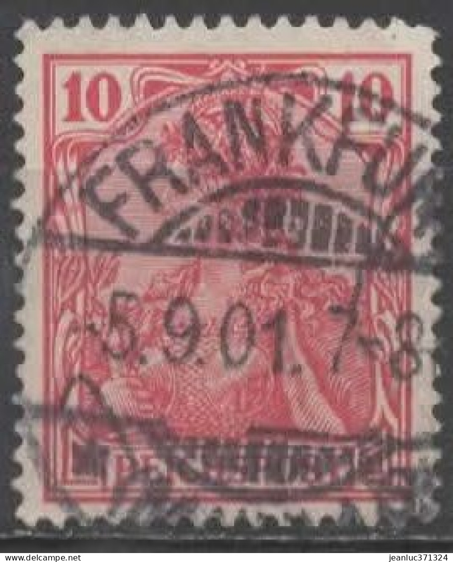 ALLEMAGNE EMPIRE N° 54 O Y&T 1900 Germania - Usati