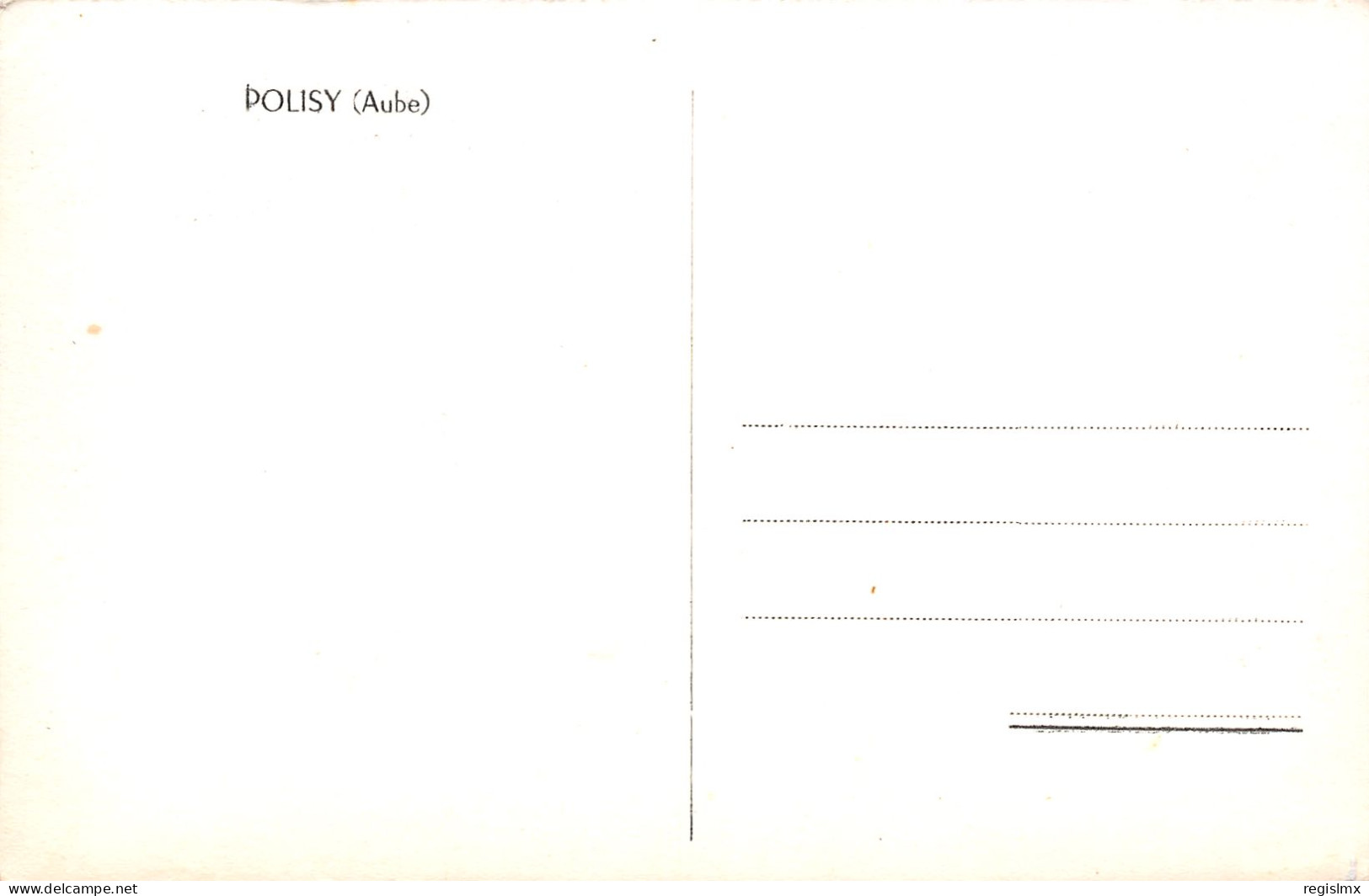 10-DOLISY-N°T1175-D/0263 - Andere & Zonder Classificatie