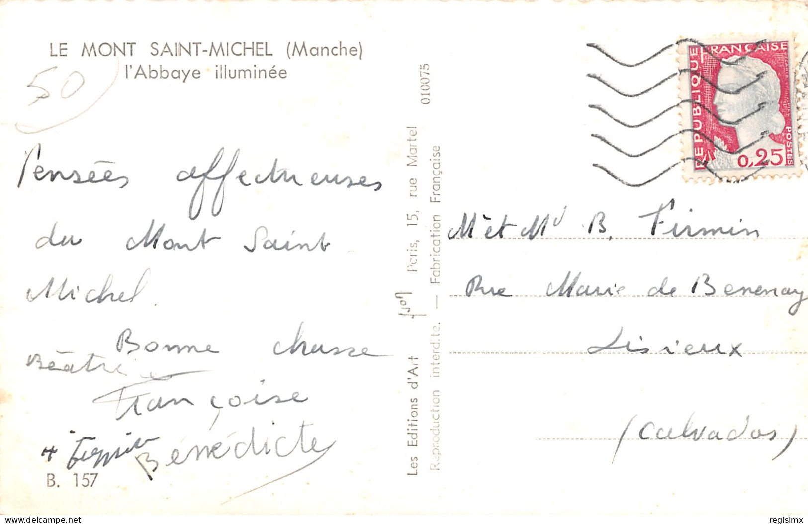 50-MONT SAINT MICHEL-N°T1175-D/0265 - Le Mont Saint Michel