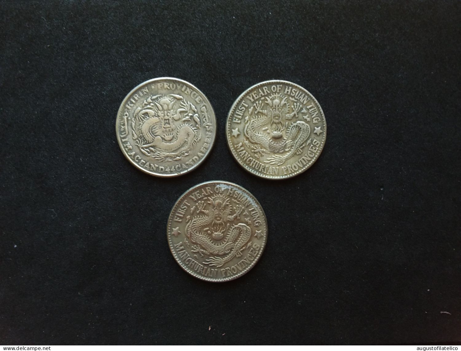 CINA - 3 Monete Inizio '900 - No Silver + Spese Postali - Chine