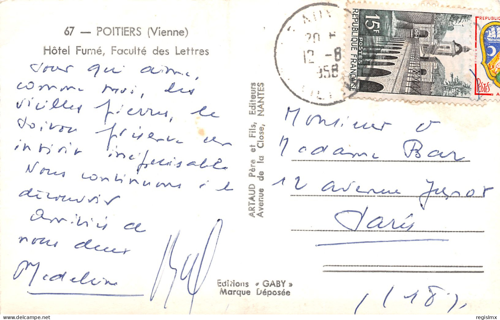 86-POITIERS-N°T1175-C/0015 - Poitiers