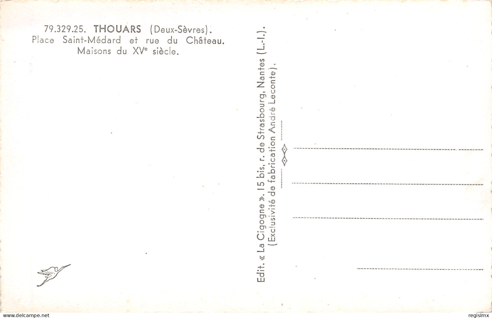 79-THOUARS-N°T1175-B/0377 - Thouars