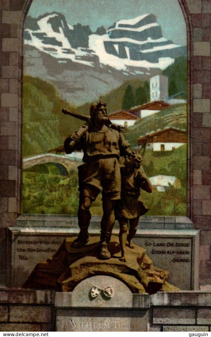 CPA - ALTDORF - TELLDENKMAL ... Edition Von Matt - Altdorf