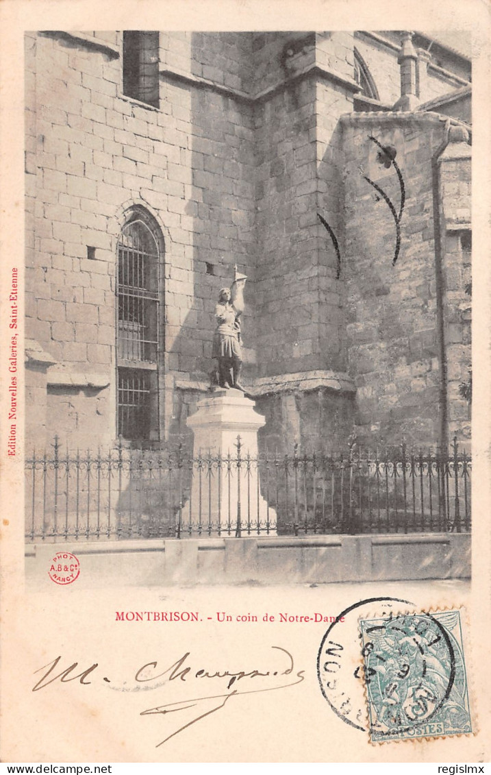 42-MONTBRISON-N°T1175-G/0295 - Montbrison