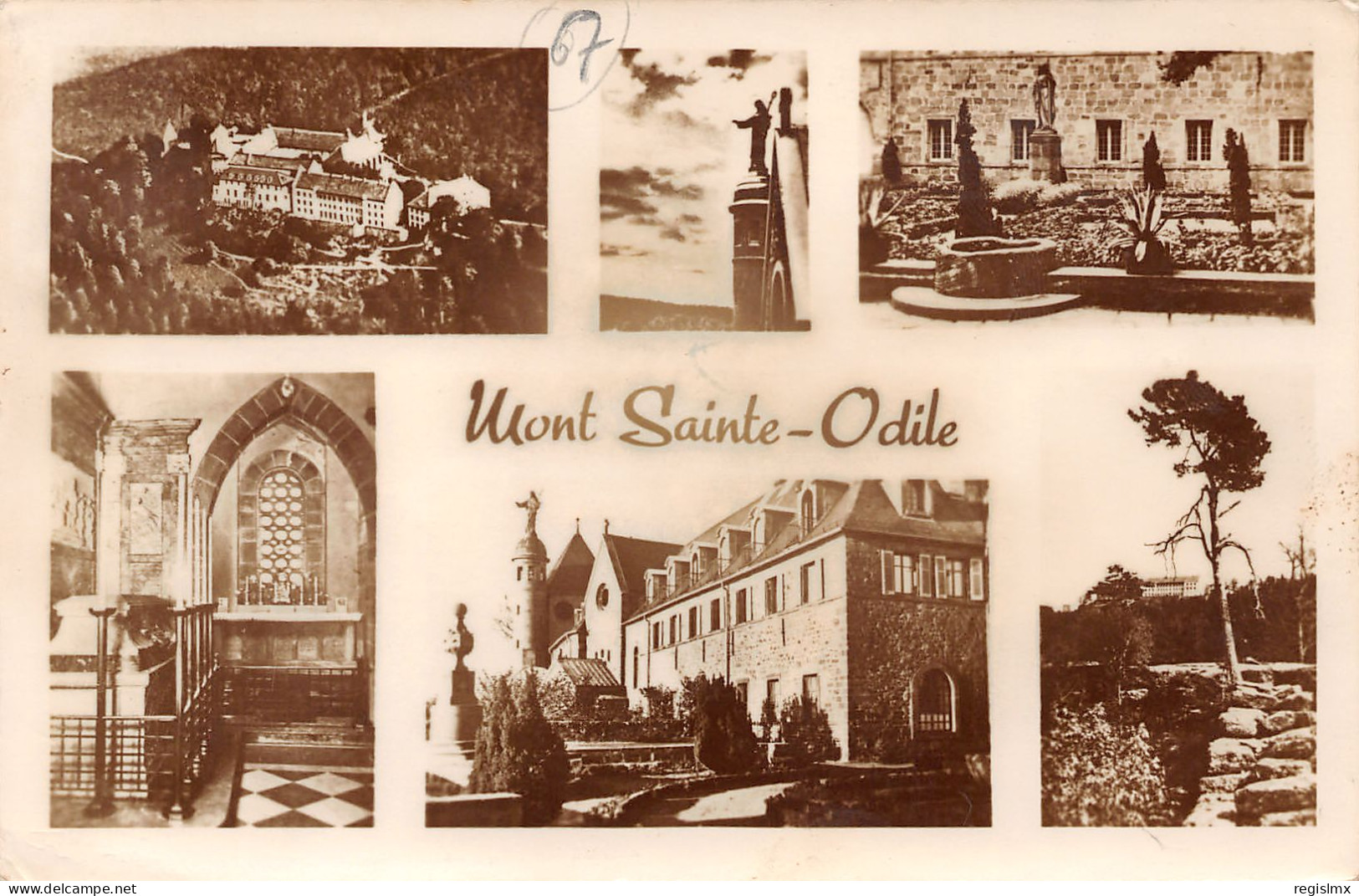 67-MONT SAINTE ODILE-N°T1175-G/0269 - Other & Unclassified
