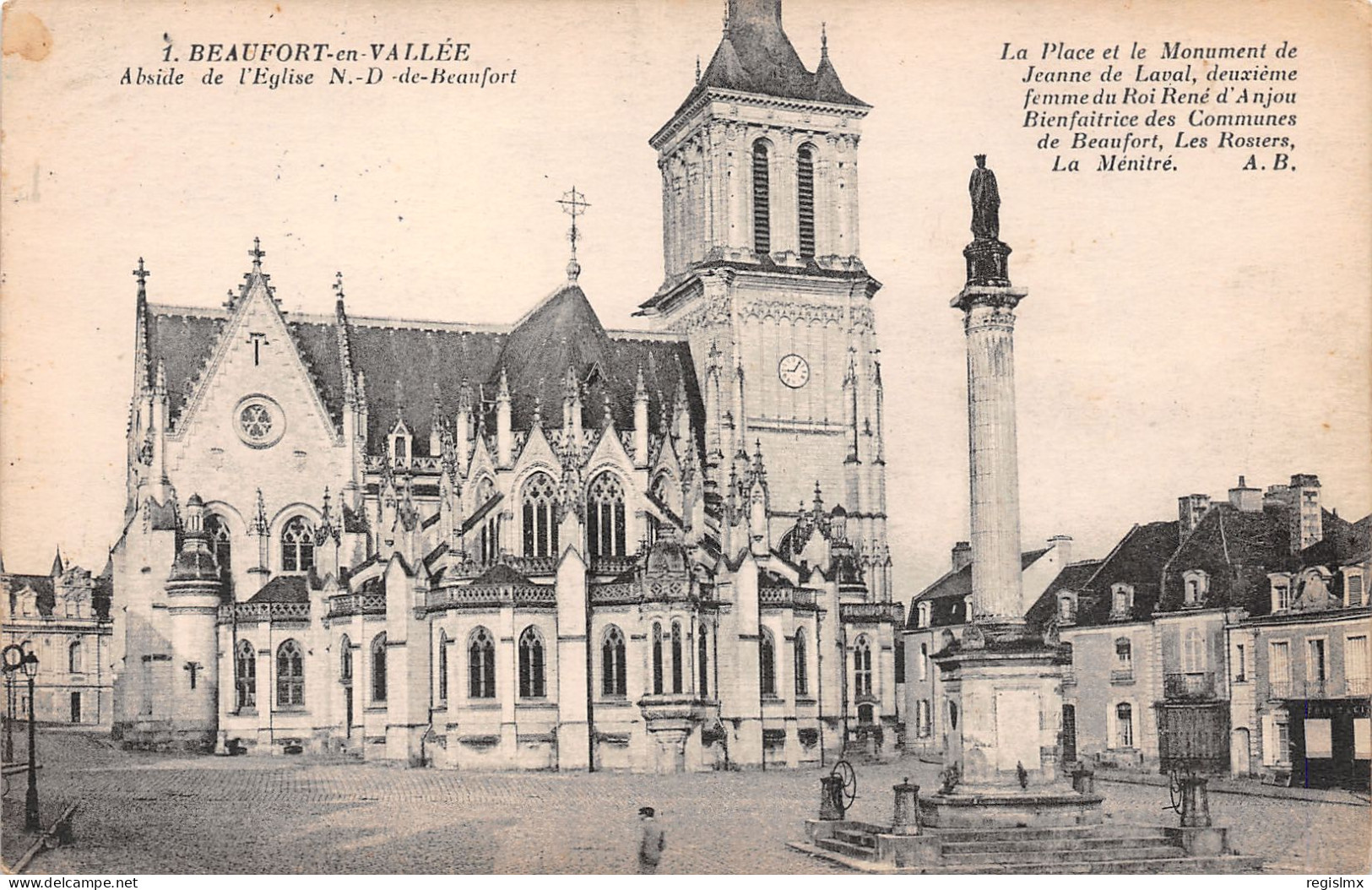 49-BEAUFORT EN VALLEE-N°T1175-F/0049 - Autres & Non Classés