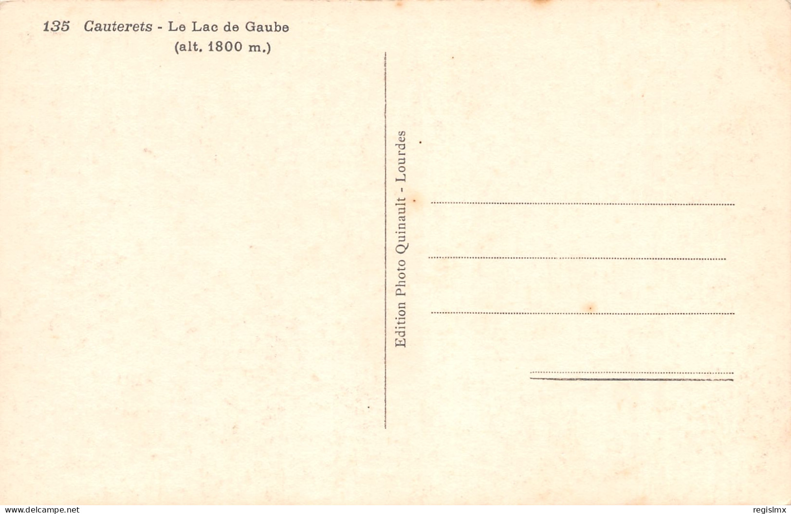 65-LAC DE GAUBE-N°T1176-B/0103 - Sonstige & Ohne Zuordnung