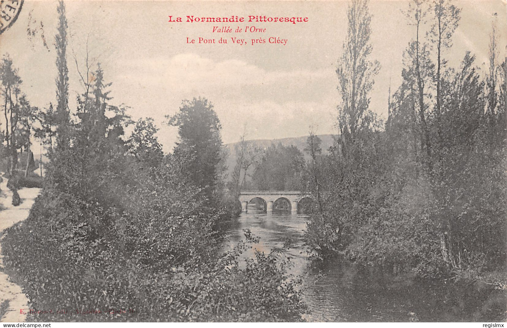 14-CLECY PONT DU VEY-N°T1175-H/0311 - Clécy