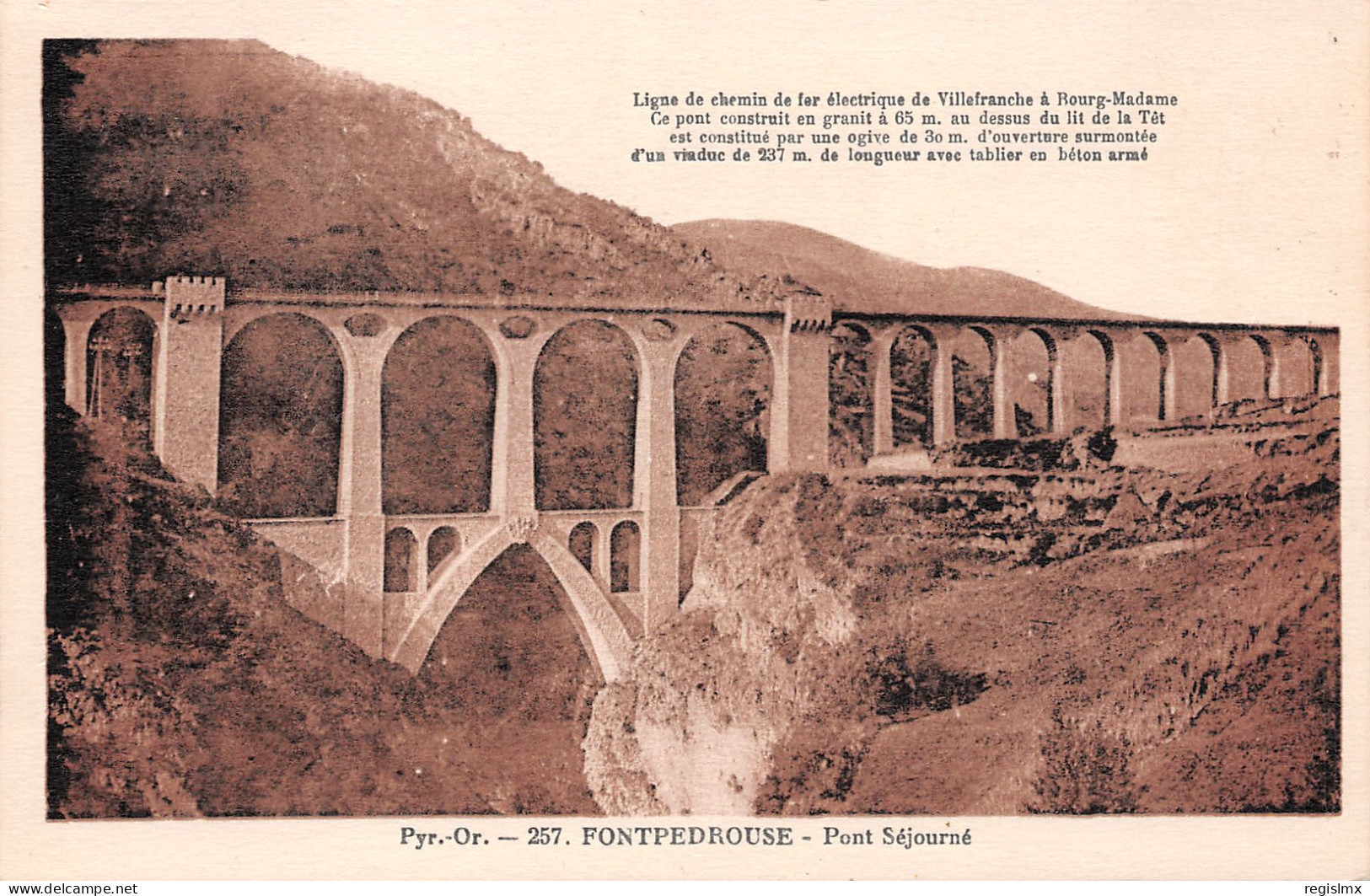 66-FONTPEDROUSE-N°T1175-H/0277 - Other & Unclassified