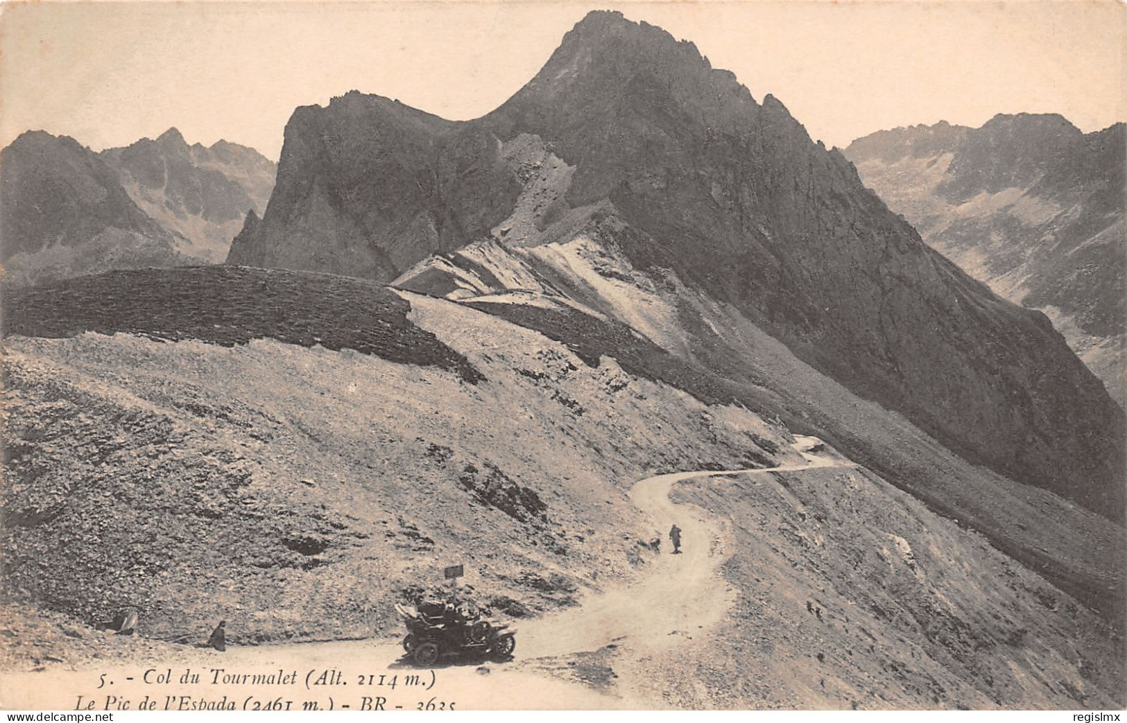 65-COL DU TOURMALET-N°T1176-E/0129 - Autres & Non Classés