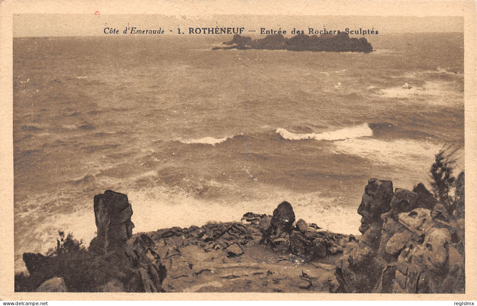 35-ROTHENEUF-N°T1176-C/0245 - Rotheneuf