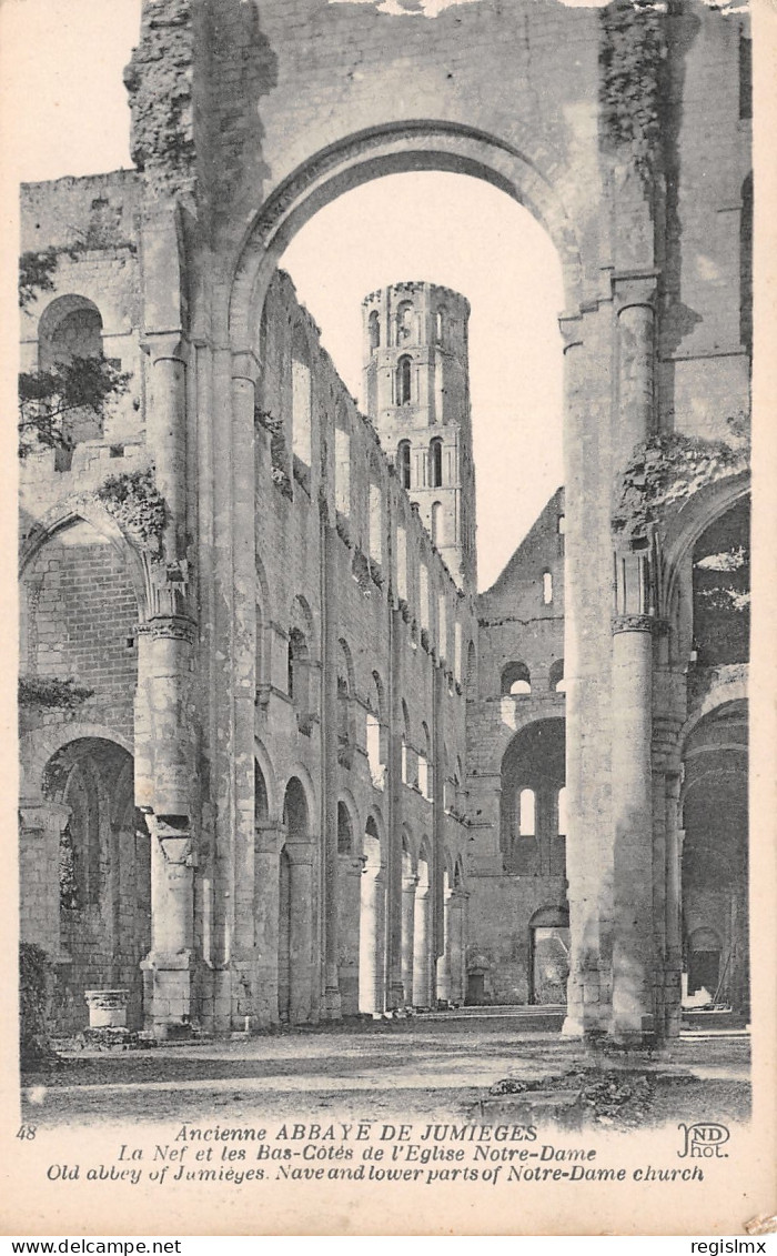 76-JUMIEGES-N°T1176-C/0207 - Jumieges