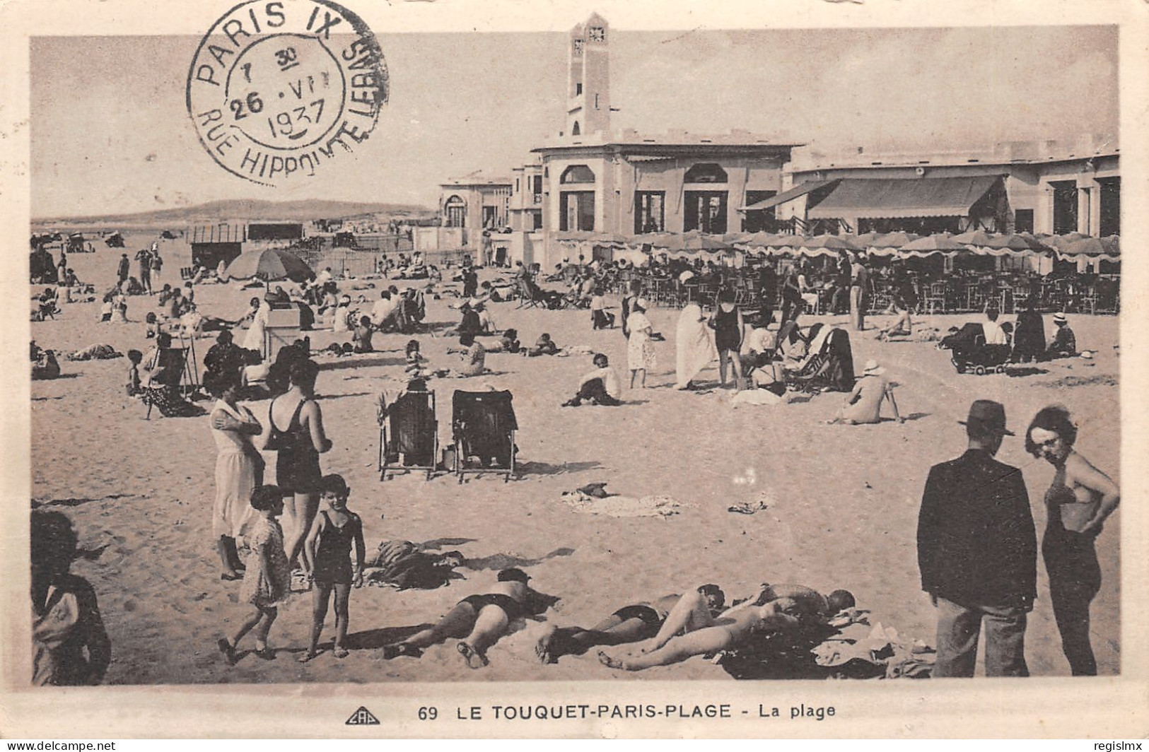62-LE TOUQUET PARIS PLAGE-N°T1176-F/0325 - Le Touquet