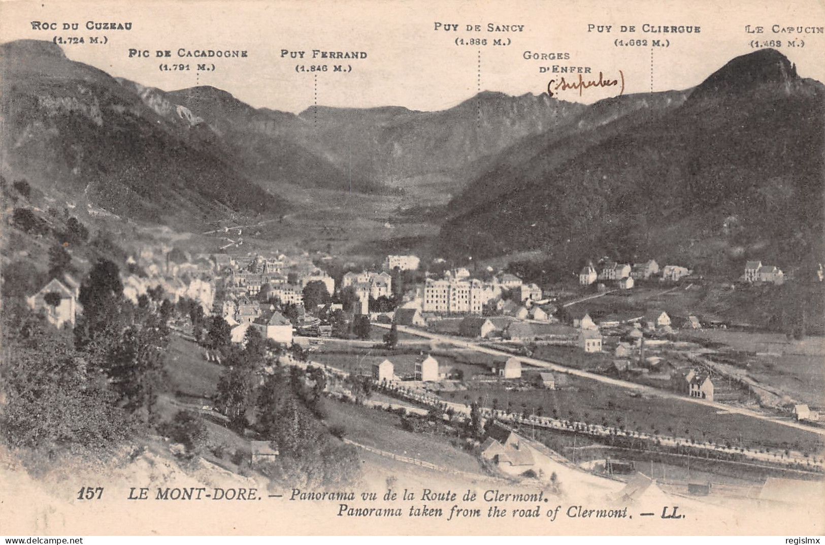 63-MONT DORE-N°T1176-F/0309 - Autres & Non Classés