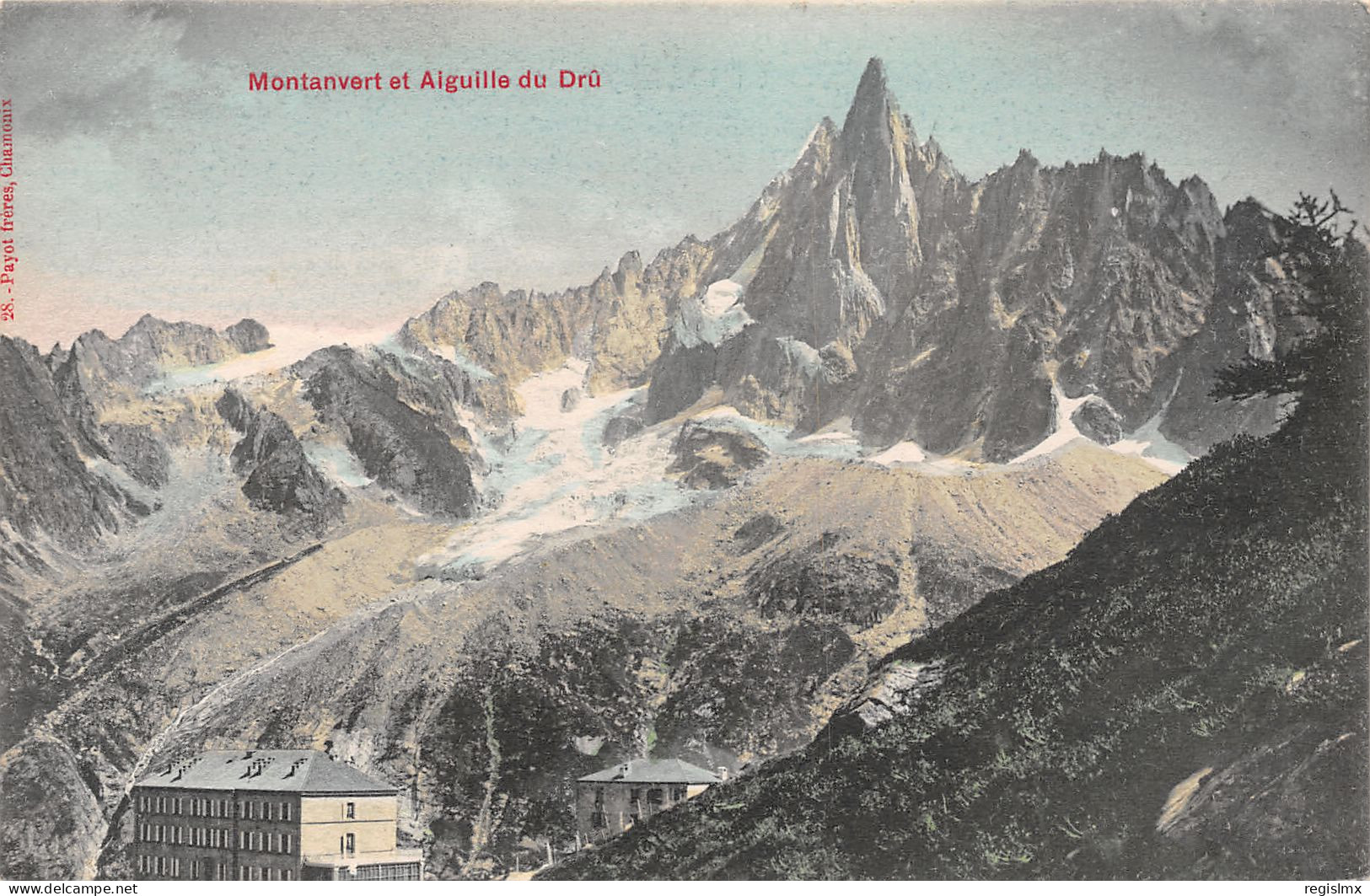 74-CHAMONIX MONTANVERT-N°T1176-F/0033 - Chamonix-Mont-Blanc