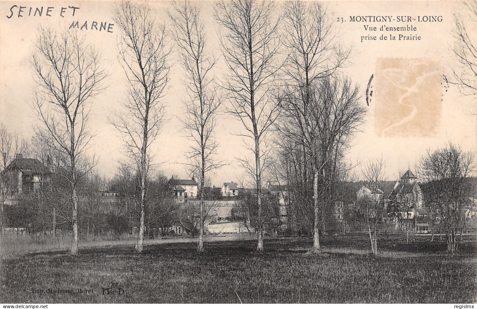 77-MONTIGNY SUR LOING-N°T1177-B/0009 - Autres & Non Classés