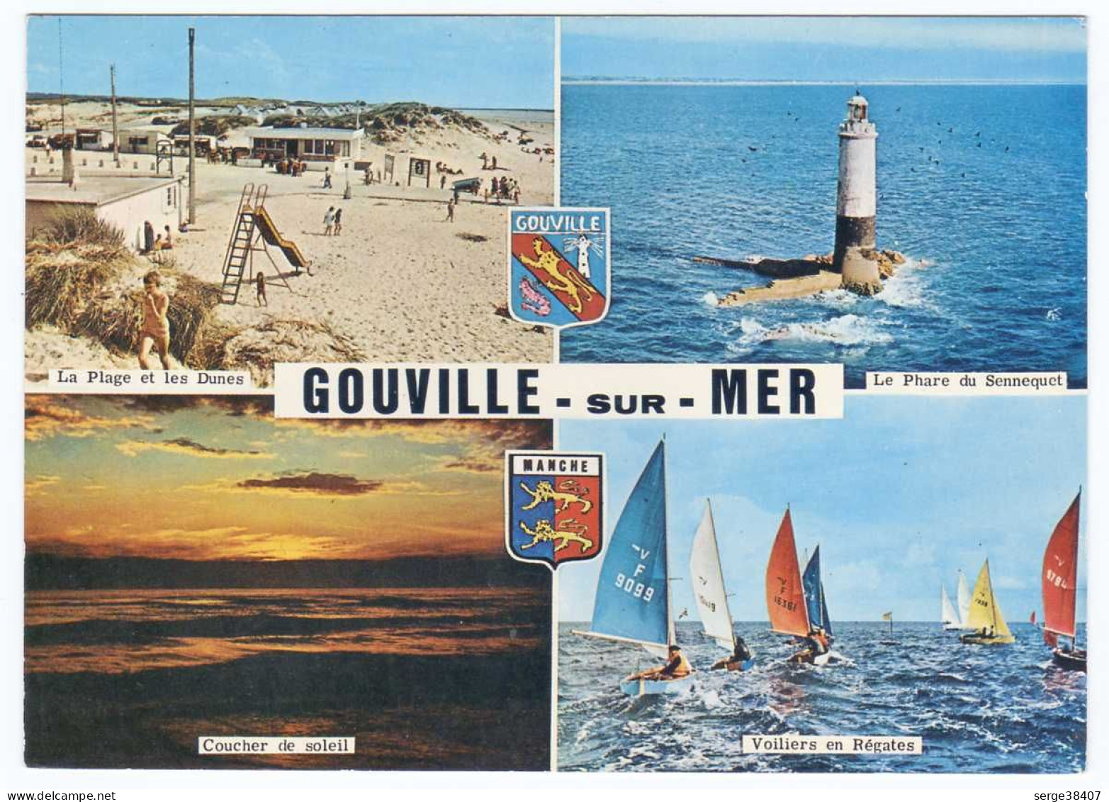 Gouville Sur Mer - Phare - Multivues # 2-8/17 - Andere & Zonder Classificatie