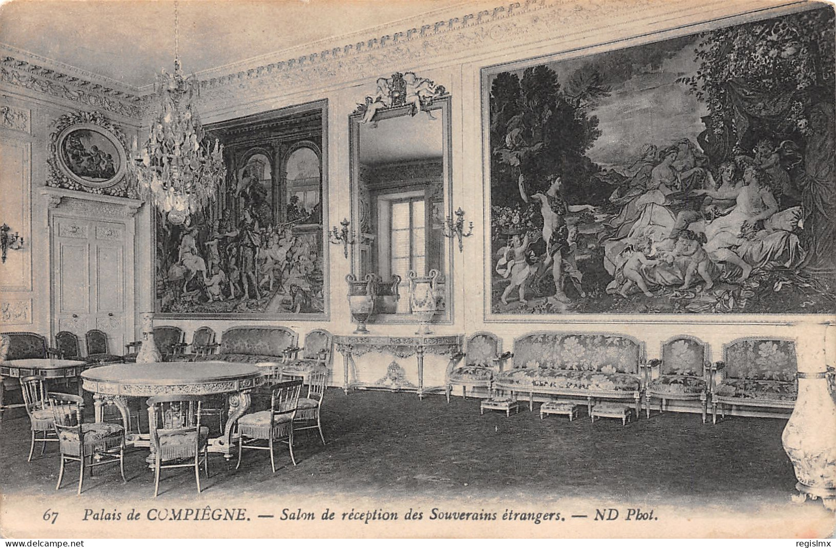 60-COMPIEGNE LE PALAIS-N°T1177-D/0175 - Compiegne