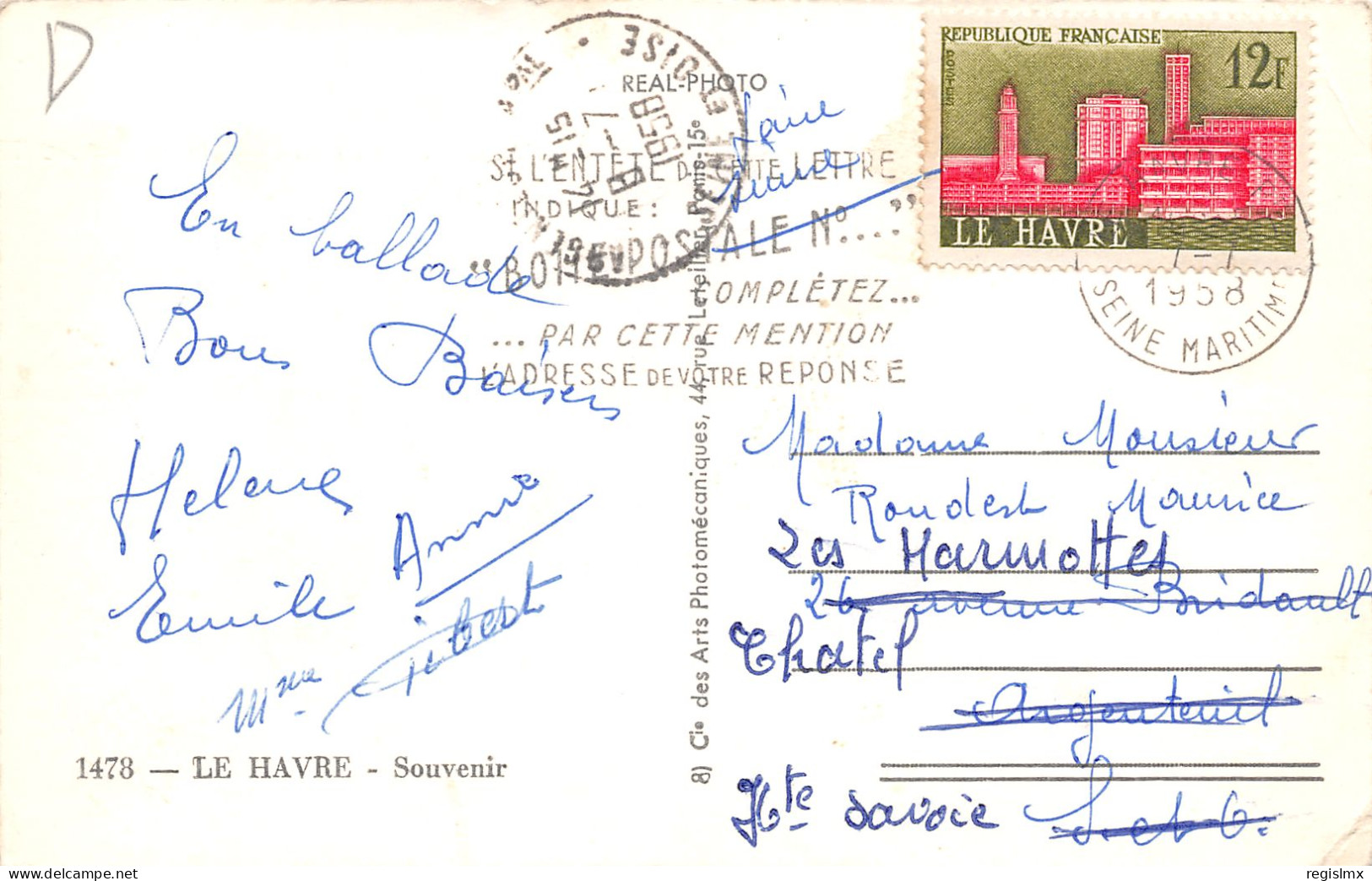 76-LE HAVRE-N°T1177-C/0345 - Unclassified