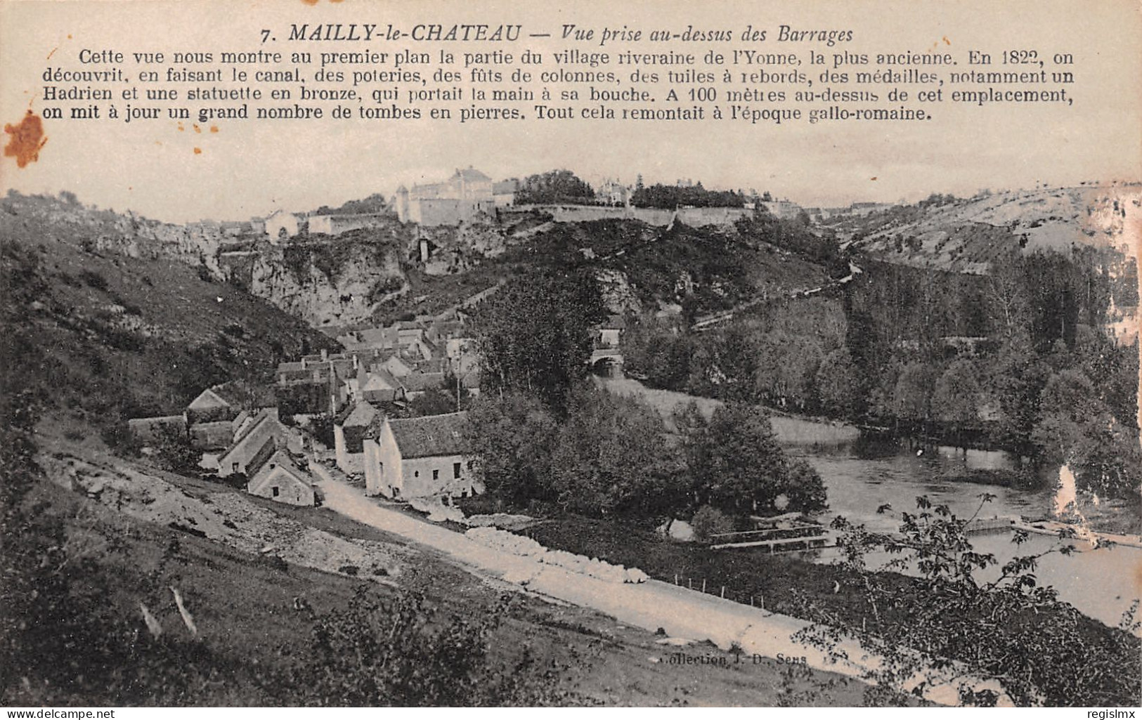89-MAILLY LE CHATEAU-N°T1177-C/0203 - Other & Unclassified