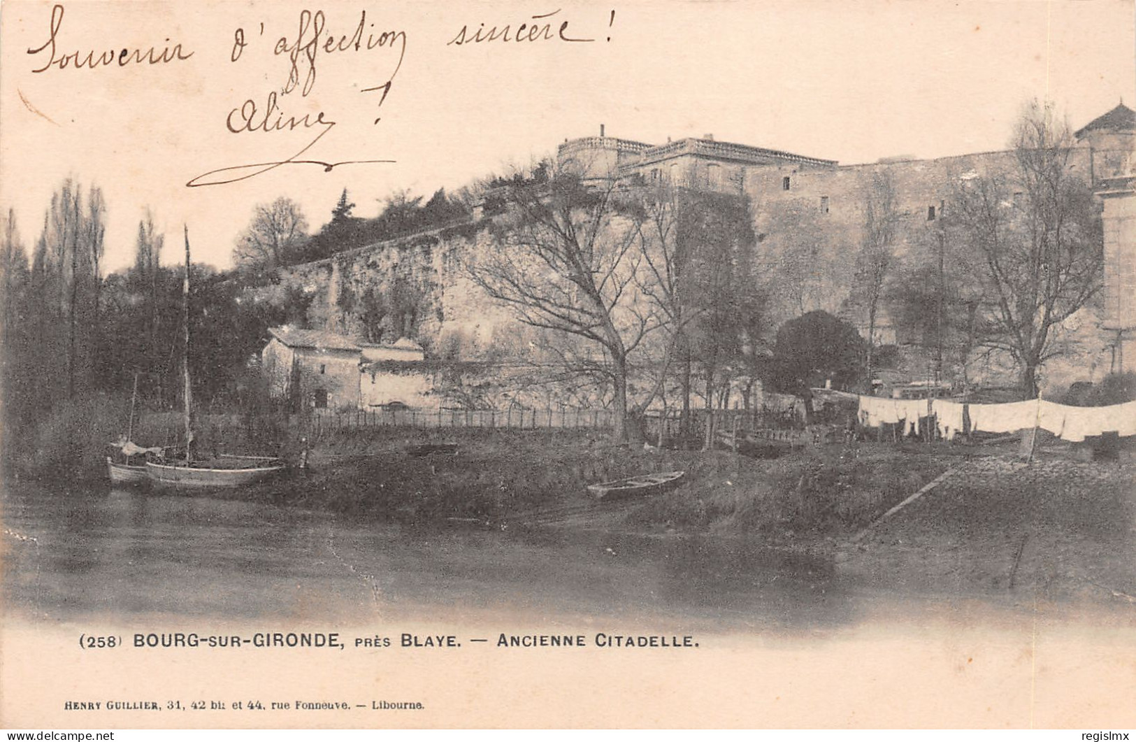 33-BOURG SUR GIRONDE-N°T1177-F/0351 - Other & Unclassified