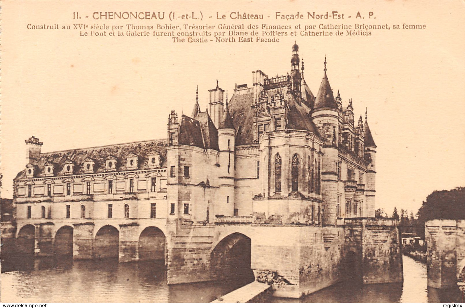 37-CHENONCEAU LE CHATEAU-N°T1177-F/0065 - Chenonceaux