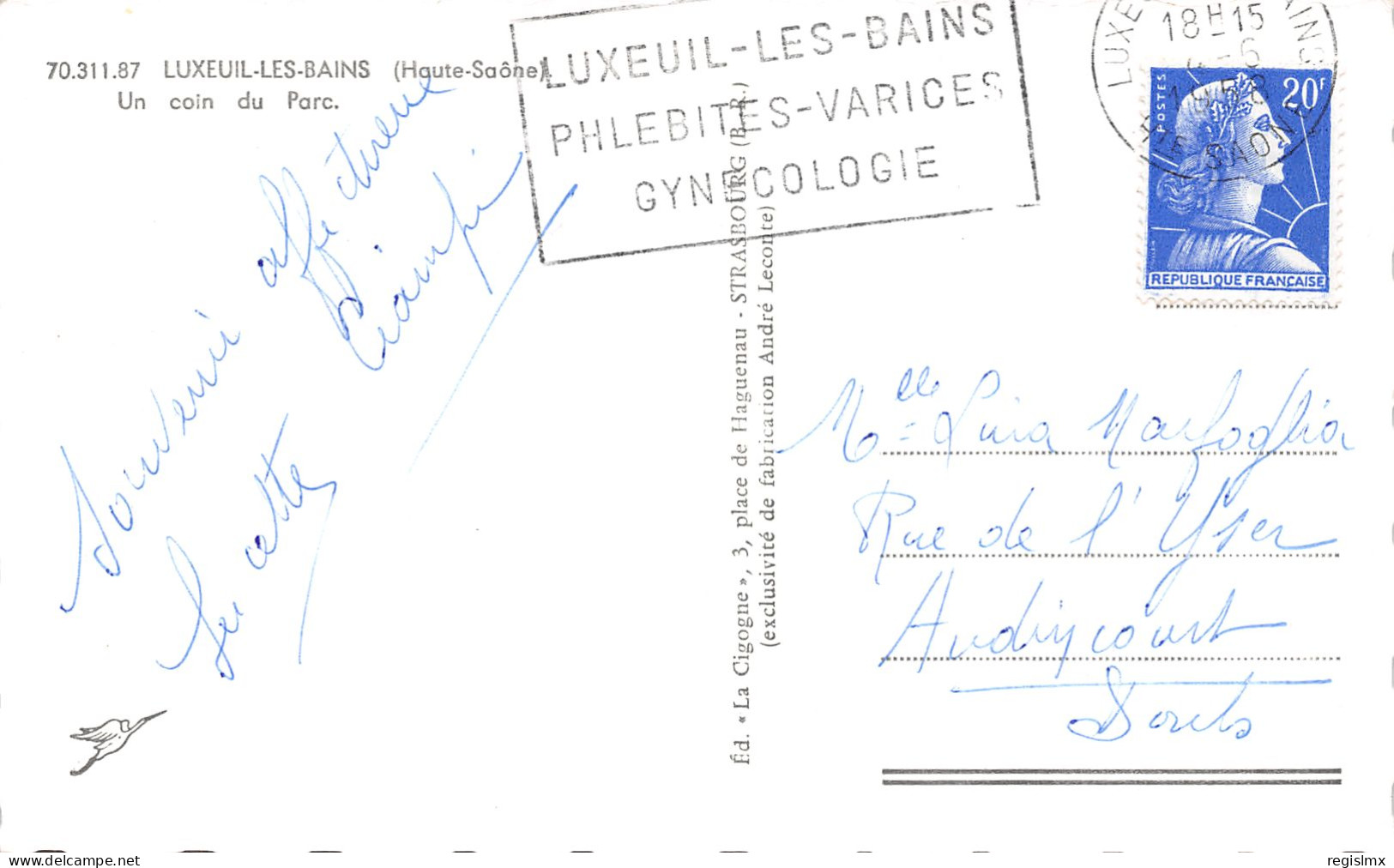70-LUXEUIL LES BAINS-N°T1177-E/0383 - Luxeuil Les Bains