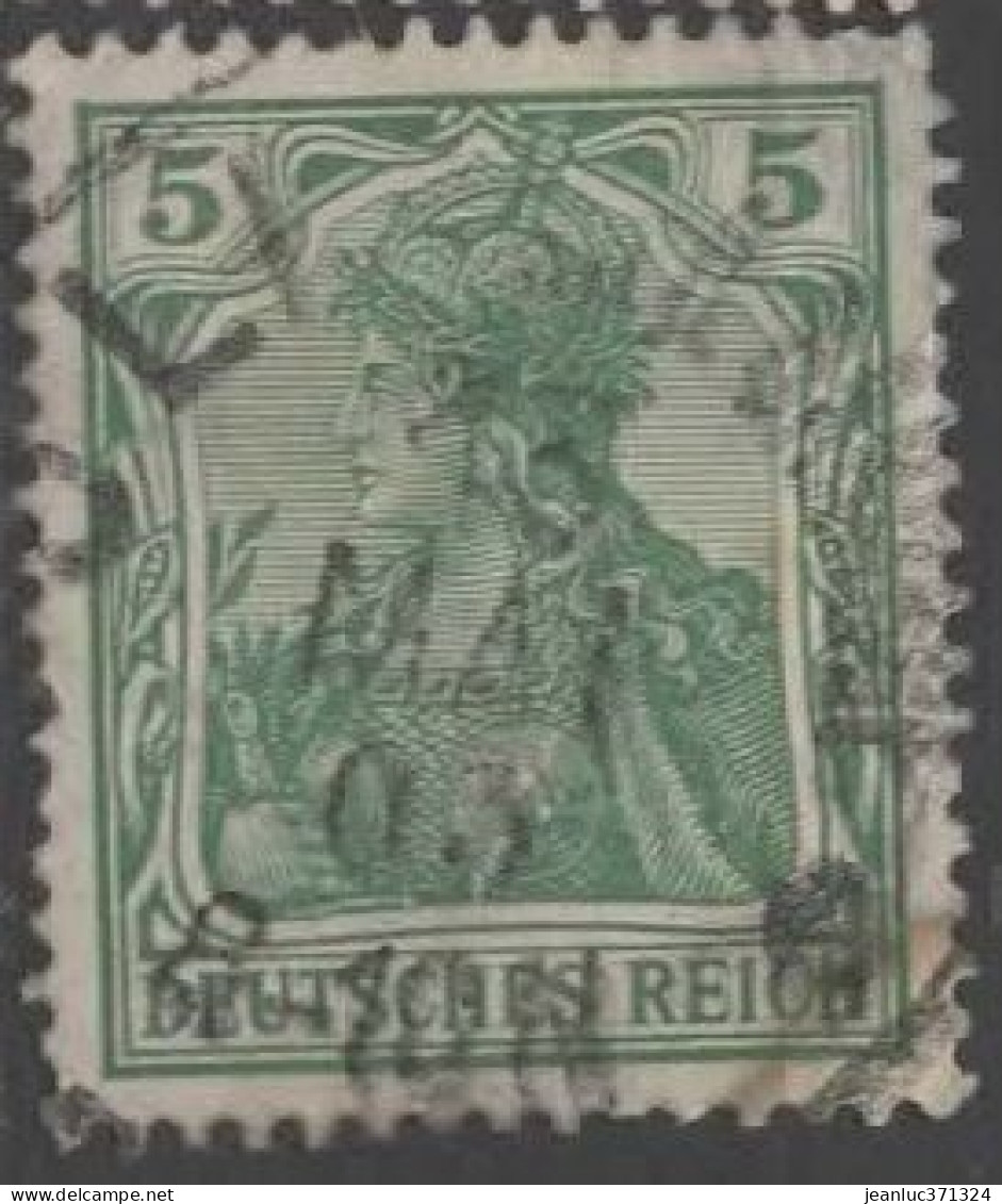 ALLEMAGNE EMPIRE N° 68 O Y&T 1902-1904 Germania - Gebraucht