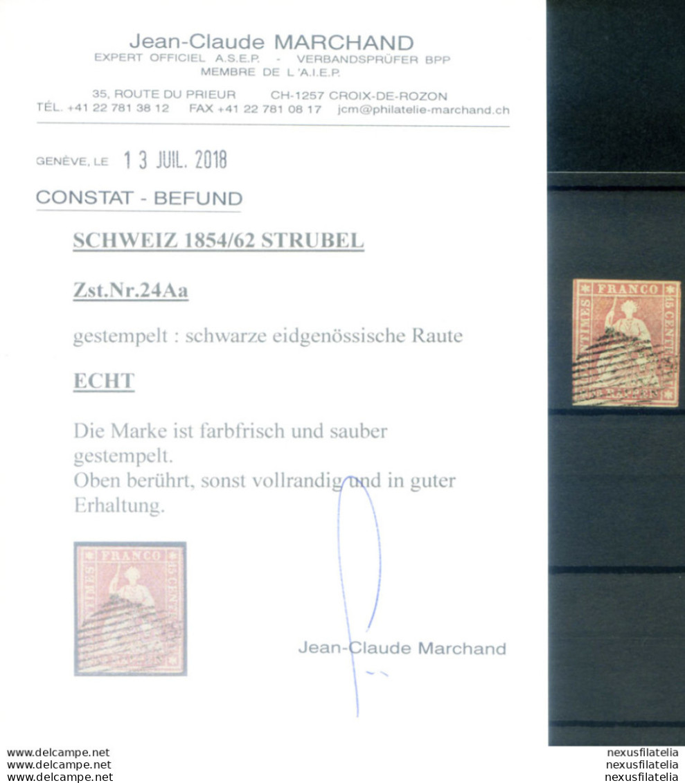 Helvetia "seduta" 1854. - Other & Unclassified