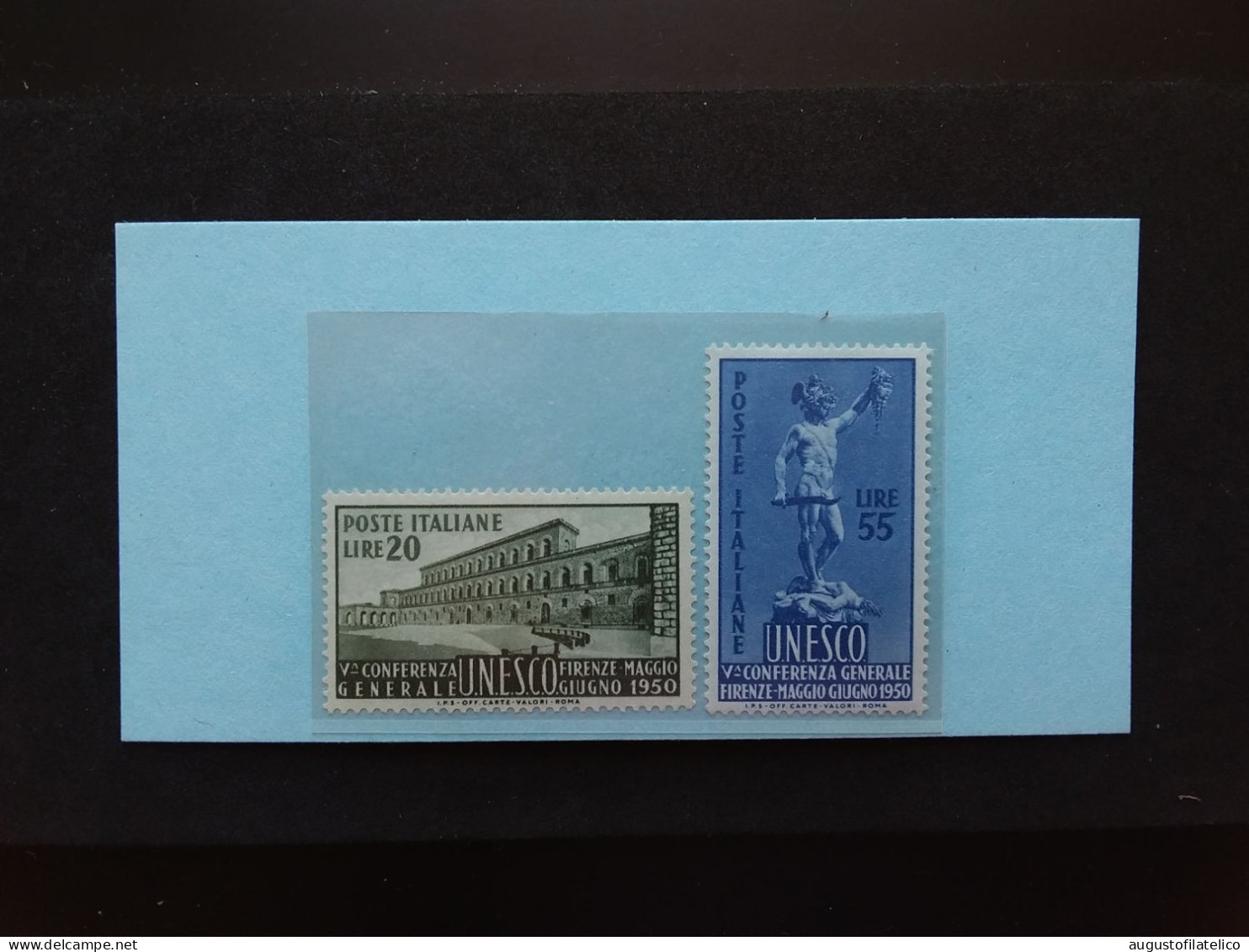 REPUBBLICA 1950 - UNESCO - Nn. 618/19 Nuovi ** + Spese Postali - 1946-60: Mint/hinged