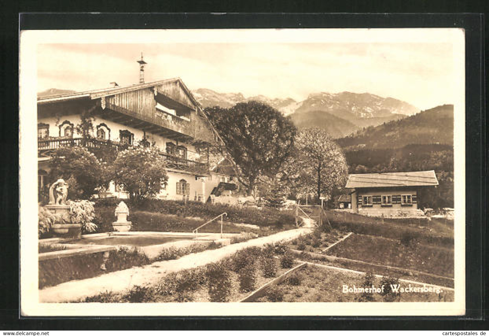 AK Wackersberg B. Bad Tölz, Gasthaus Gut Bohmerhof  - Bad Toelz